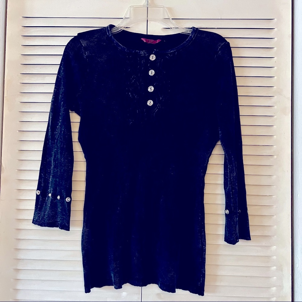 IDI by Matthew Mineral Wash knit top